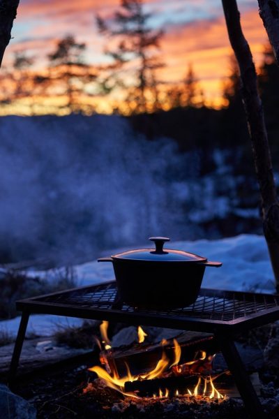 Campfire cooking